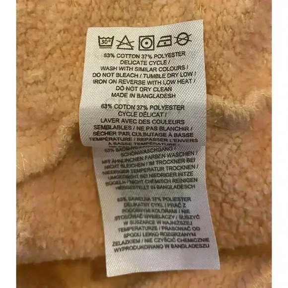 Wellness Project Chelsea Peers Hoodie, Soft Light Orange Tie Dye Ladies Medium - Picture 7 of 7